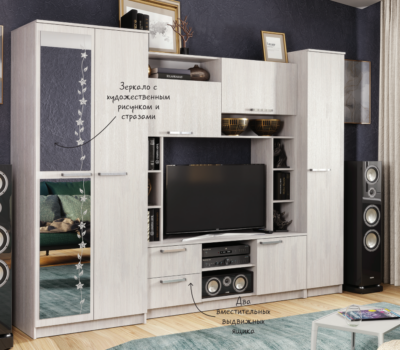 Флора Гостиная 15 Best Мебель Камышин