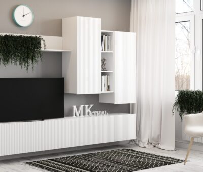 СКАНДИ СТЕНКА МДФ НМ-001 2 Best Мебель Камышин
