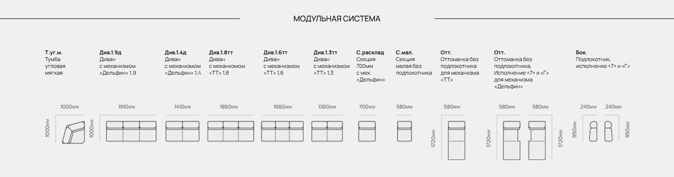 Верона 2 Диван 8 Best Мебель Камышин
