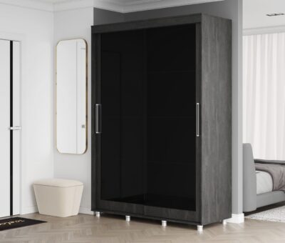 Комфорт 12 Прайм BLACK EDITION 1.5 Шкаф-купе 11 Best Мебель Камышин