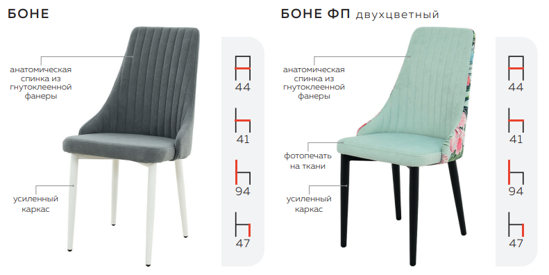 Боне Стул 1 Аврора Best Мебель Камышин